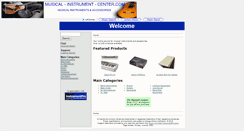 Desktop Screenshot of musical-instrument-center.com